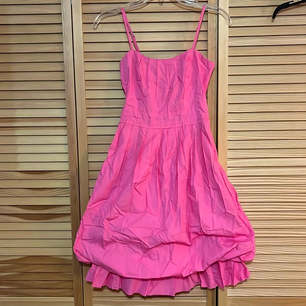 Pink Puffy Cupcake Dress 100% Cotton